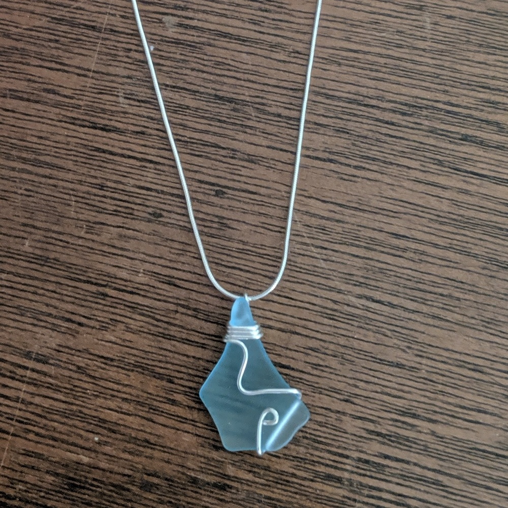 Seaglass necklace